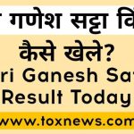 Shri Ganesh Satta King | श्री गणेश सट्टा किंग Result Today