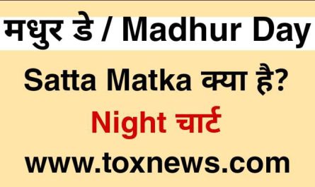 मधुर डे सट्टा मटका